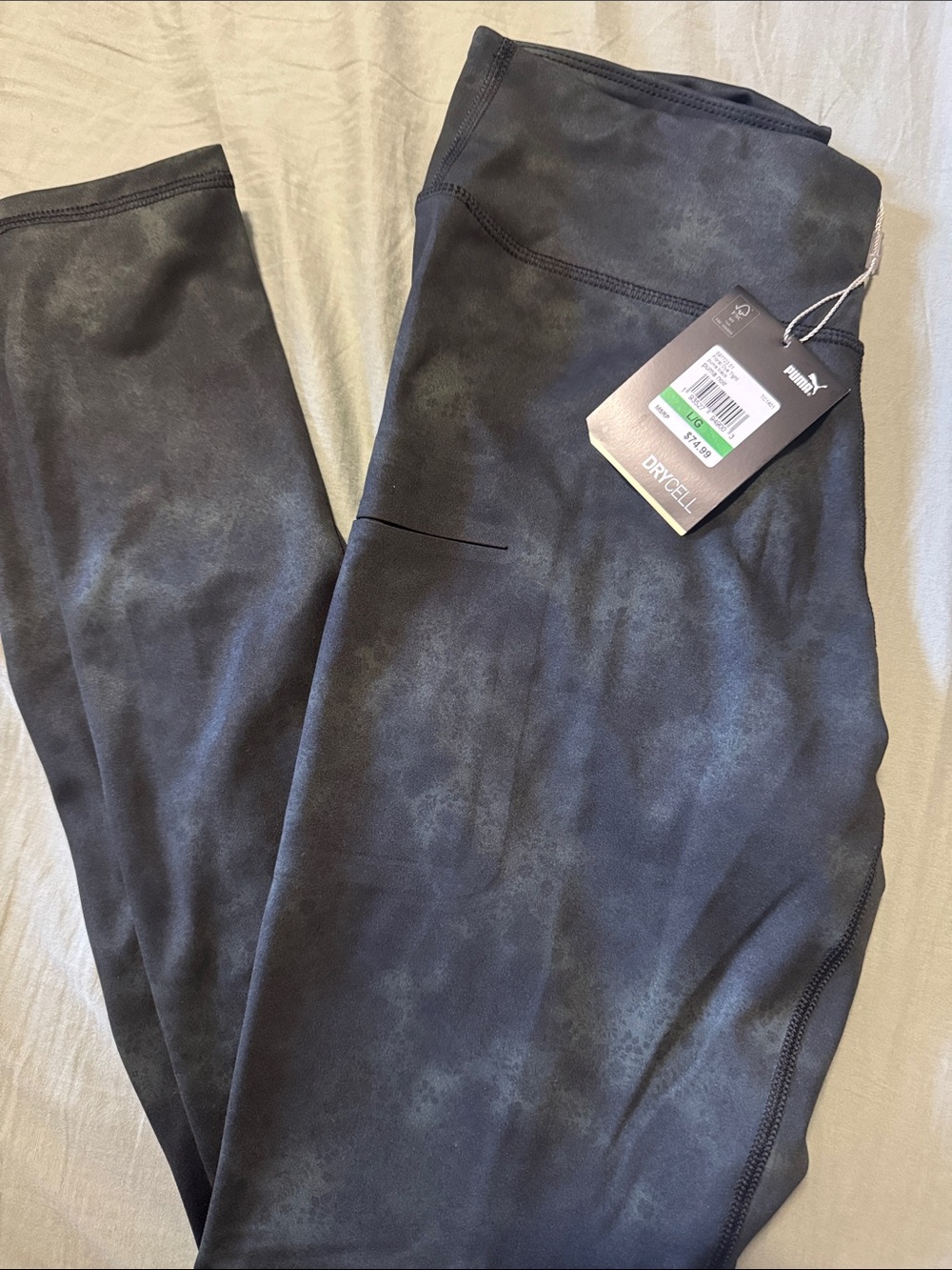 PUMA women’s Black Athletic Dry-Cell Performance Pants
